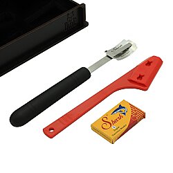 Dinc Kitchen Hamur Çizik Jileti Seti Ahşap Kutulu - 3