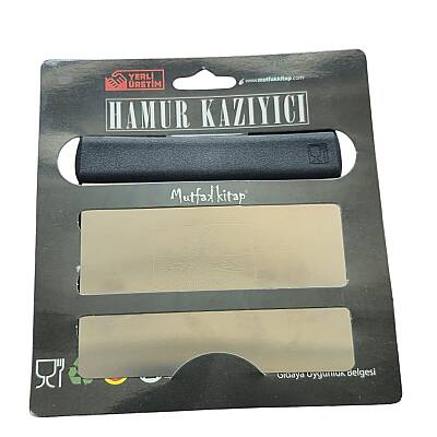 Paslanmaz Çelik Hamur Kazıyıcı ve Kesici 12x9 cm - 2
