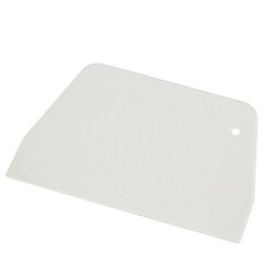 Plastik Dikdörtgen Hamur Kazıyıcı Beyaz 15,5x10 cm 