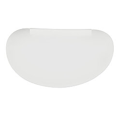 Dinc Kitchen Plastik Oval Hamur Kazıyıcı Beyaz 19x12,5 cm 
