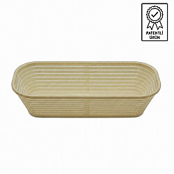 Oval Ekmek Hamur Mayalama Sepeti 30x13,5x8,5 cm - DincKitchen