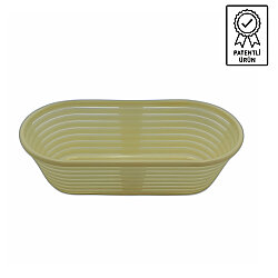 Oval Ekmek Hamur Mayalama Sepeti 32,5x15x9 cm - DincKitchen