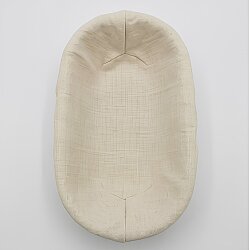 Oval Ekmek Hamur Mayalama Sepeti- Bezli 32,5x15x9 cm - 2