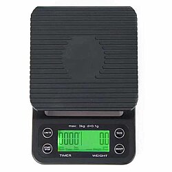 Zamanlayıcılı Hassas Kahve Tartısı 3 kg 0,1 g - NECKLİFE