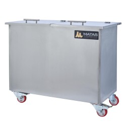 İKİLİ ÇEŞİT SAKLAMA KABI CSK 02 - MATAŞ