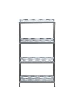 İnox 201 + Plastik Endüstriyel Raf - 1