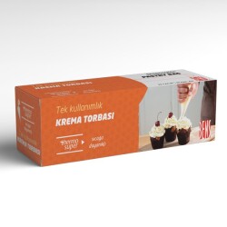 Bens Isıya Dayanıklı Turuncu Krema Şanti Torbası - BENS