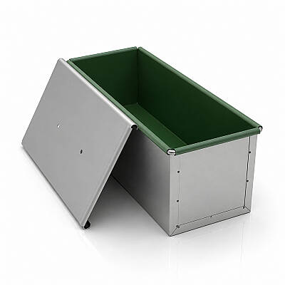 Jumbo Tost Ekmek Pişirme Kalıbı 13,5x13,5x32,5 cm - 1