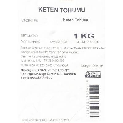 Keten Tohumu 1 Kg - 2