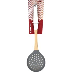 Bambu Saplı Silikon Kevgir - COOKER