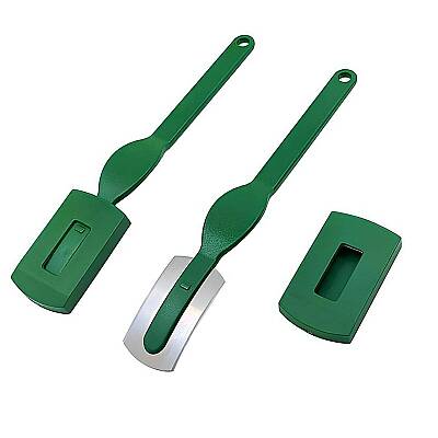 Kapaklı Hamur Çizik Jileti 15 cm Yeşil - 1