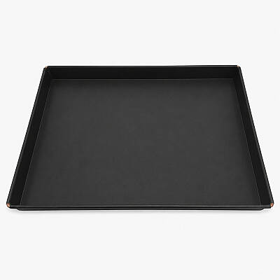 Matfer Bourgeat Exopan Yapışmaz Çelik Pişirme Tepsisi 30×40×3,5 cm - 1