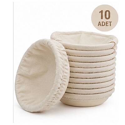 Mayalama Sepeti Bezi 25 cm Yuvarlak 10’lu Paket - 3