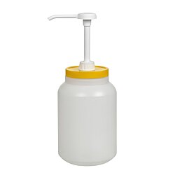 Mayonez Şişesi Pompalı 2000 cc - BORA PLASTiK