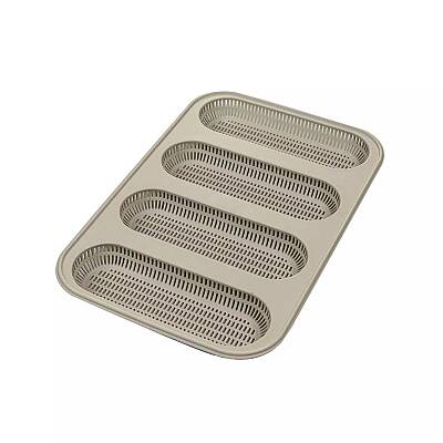 Silikon Mini Baget Ekmek Kalıbı 30×20 cm - 2