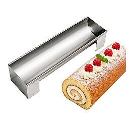 Mozaik Rulo Pasta ve Ekmek Kalıbı 25 cm - 2