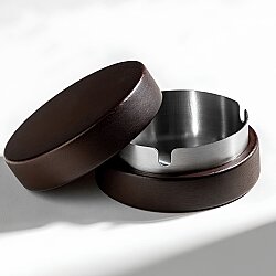 Nehir Brando Sade Paslanmaz Çelik Küllük Silver - NEHİR