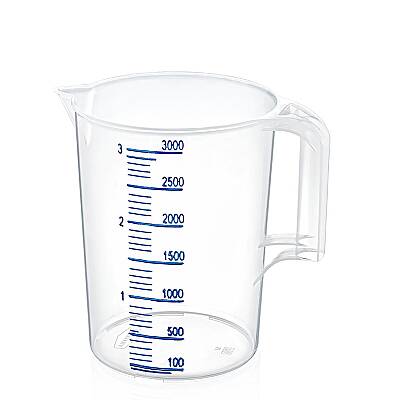Plastik Ölçü Kabı 3 Litre - 1