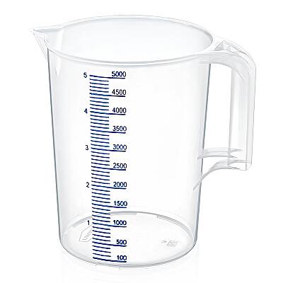 Plastik Ölçü Kabı 5 Litre - 1