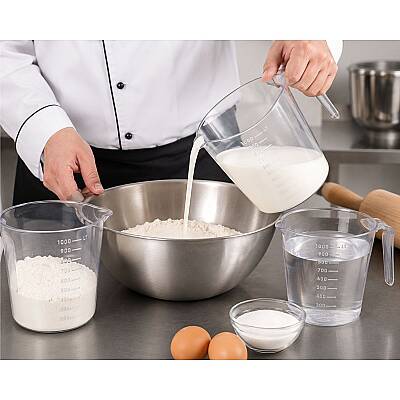 Plastik Ölçü Kabı 1 Litre - 2