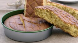 Yapışmaz Yuvarlak Ekmek Kalıbı 25x5 cm - 5