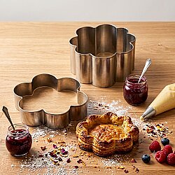 Papatya Kruvasan Tart Kalıbı 12,5 cm - 3