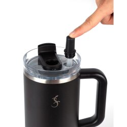 Lurch Big Cup 1.2 L Paslanmaz Çelik Termos Uzatılabilir Pipetli Çift Cidarlı Sızdırmaz - 8