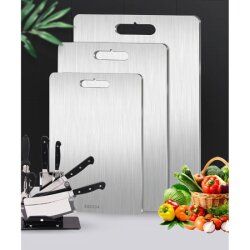 Paslanmaz Kesme Tahtası - Dinc Kitchen