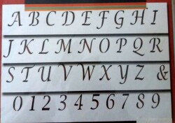 Pasta, Kek ve Ekmek Stencil Deseni - DİNC KİTCHEN