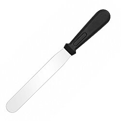 Pasta Paleti Paslanmaz Çelik Esnek Düz Oval Uçlu 15 cm 