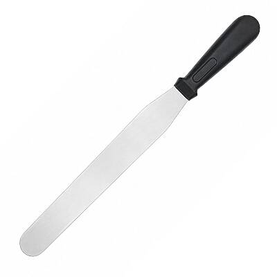 Pasta Paleti 304 Krom Düz Oval Uçlu Esnek 25 cm - 1