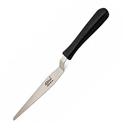Pasta Paleti 304 Krom Esnek Mini Kıvrık Üçgen Uçlu 12 cm - DİNC KİTCHEN