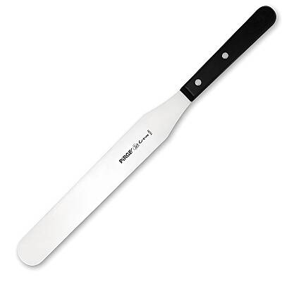 Pasta Paleti Esnek Paslanmaz Çelik Düz Oval Uçlu 25 cm - 1