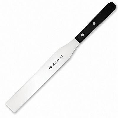 Pasta Paleti Paslanmaz Çelik Düz Küt Uçlu 35 cm - 1