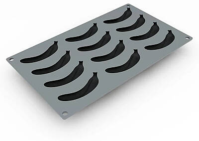 Pavoni Silikon Kalıp Baby Banana GG035 - 7