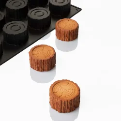 Pavoni Silikon Pasta ve Kek Kalıbı PX43112 Foresta Kütük - PAVONI