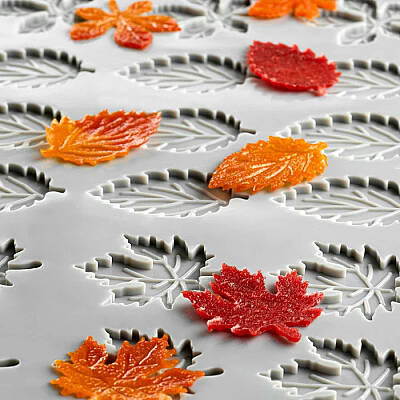 Pavoni Silikon Tuil Kalıbı Foliage & Yapraklar - 3