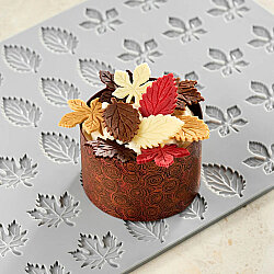 Pavoni Silikon Tuil Kalıbı Foliage & Yapraklar - 6