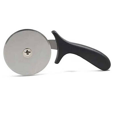 Paslanmaz Çelik Pizza Kesici Rulet 23 cm - 1