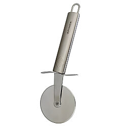 Profesyonel Paslanmaz Çelik Pizza Ruleti 22 cm - 2