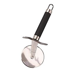 Paslanmaz Çelik Pizza Kesici Rulet 22 cm Bıçaklı 