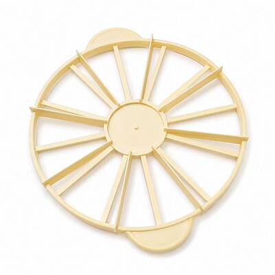 Çift Taraflı Plastik Pasta Dilimleme Aparatı 26 cm 8/12 Dilim - 2