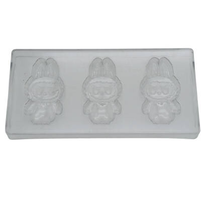 Polikarbon Çikolata Kalıbı 3D Labubu - 4