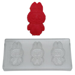 Polikarbon Çikolata Kalıbı 3D Labubu - 7