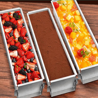 Premium Dikdörtgen Tiramisu Pasta Kek Brownie Kalıbı - 3