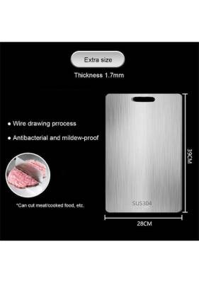 Premium Paslanmaz Kesme Tahtası - 1