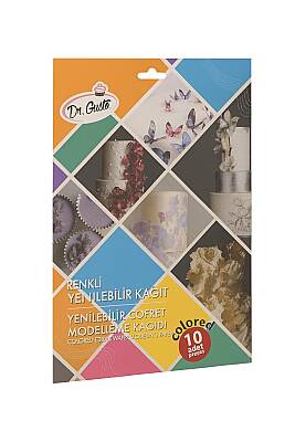 Renkli Yenilebilir Modelleme Kağıdı - 1