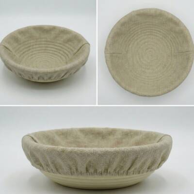 Professional Round Rattan Bread Proofing Basket (Banneton) - 4