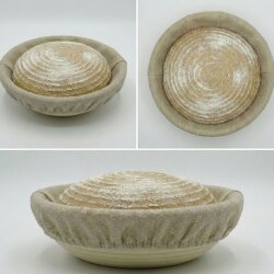 Professional Round Rattan Bread Proofing Basket (Banneton) - 5