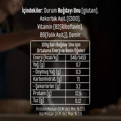 Sarı Buğday Unu 1 kg - 4